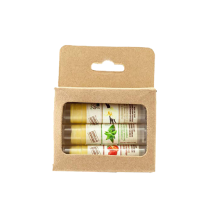 Custom Cosmetic Packaging (Custom Printed Lip Balm Boxes)