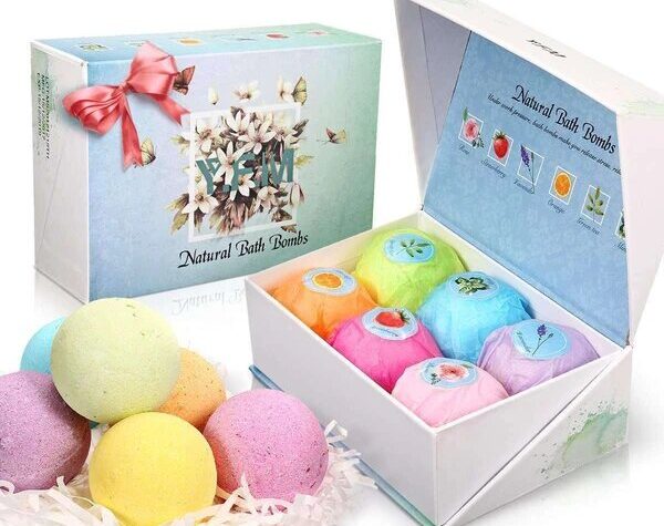 Bath Bomb boxes On page