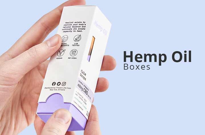 Increase The Sale of The Product in The Hyper-Competitive Market with Custom Printed Hemp Oil Boxes