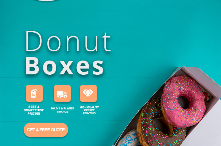 Satisfy The Cravings of Others with Donuts Packed in Custom Printed Donut Boxes