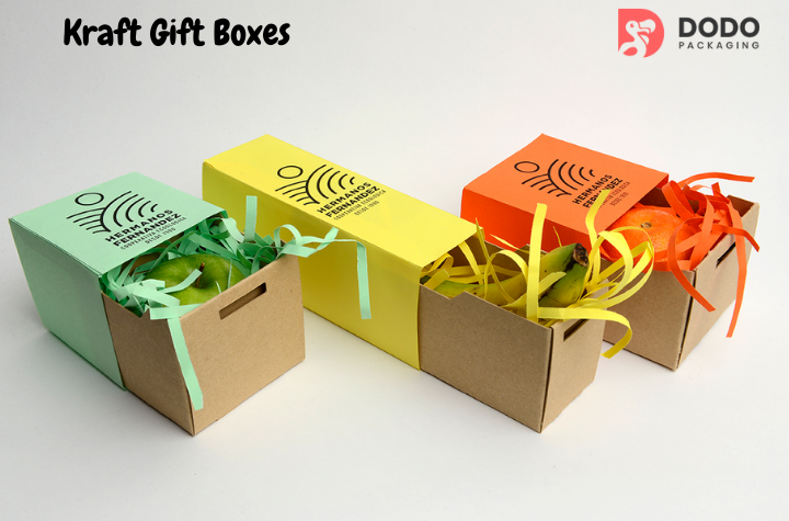 Ensure The Perfect Packaging of Any Gift in Kraft Boxes