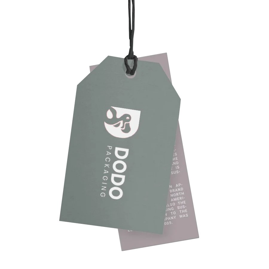 Die-cut Logo Hang Tags