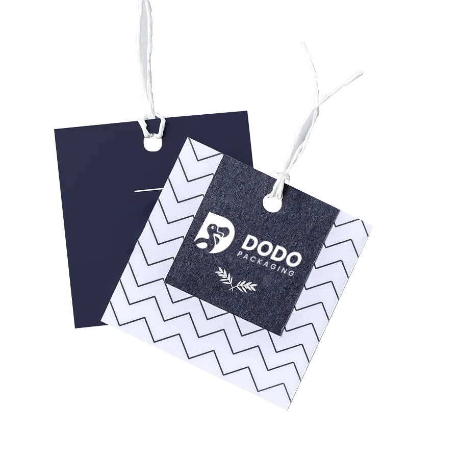 Square Clothing Hang Tags