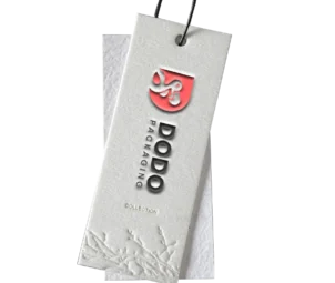 Rectangular Logo Hang Tags 