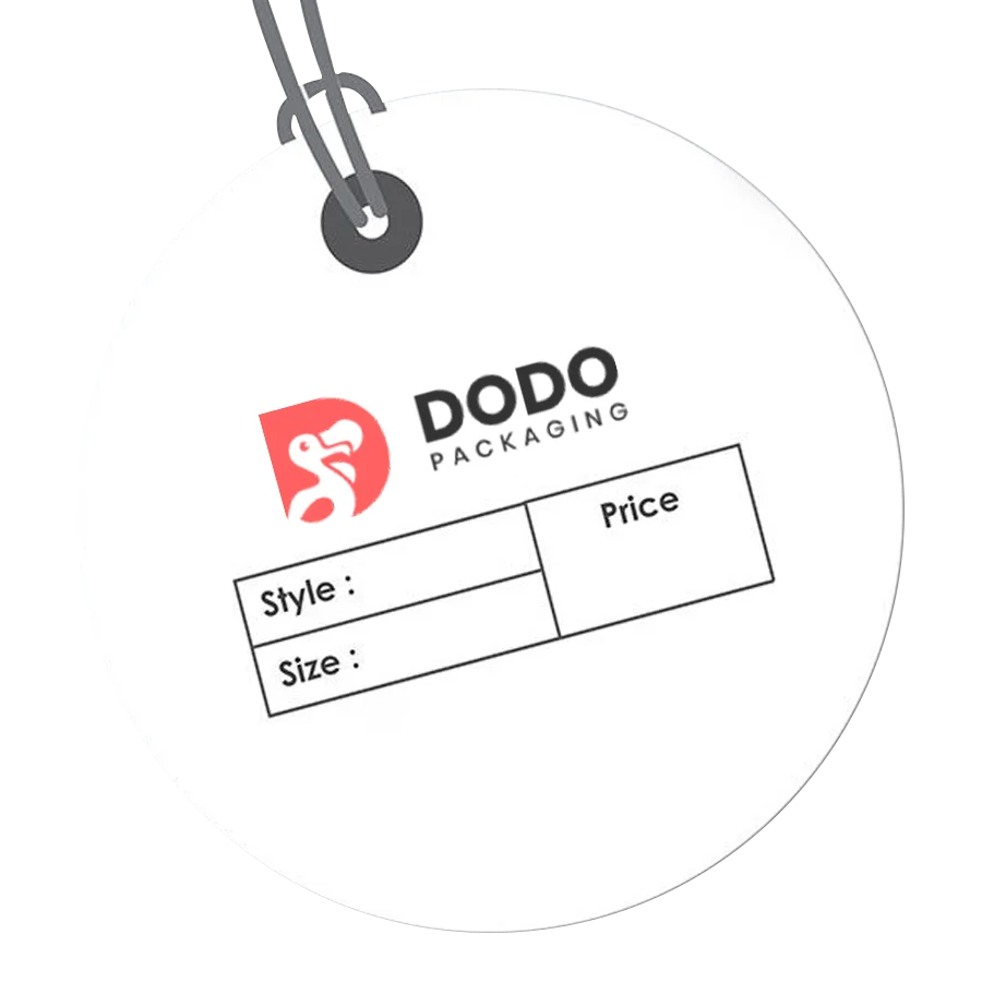 Round Logo Hang Tags