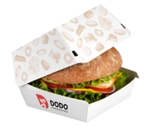 Paper Burger Boxes 