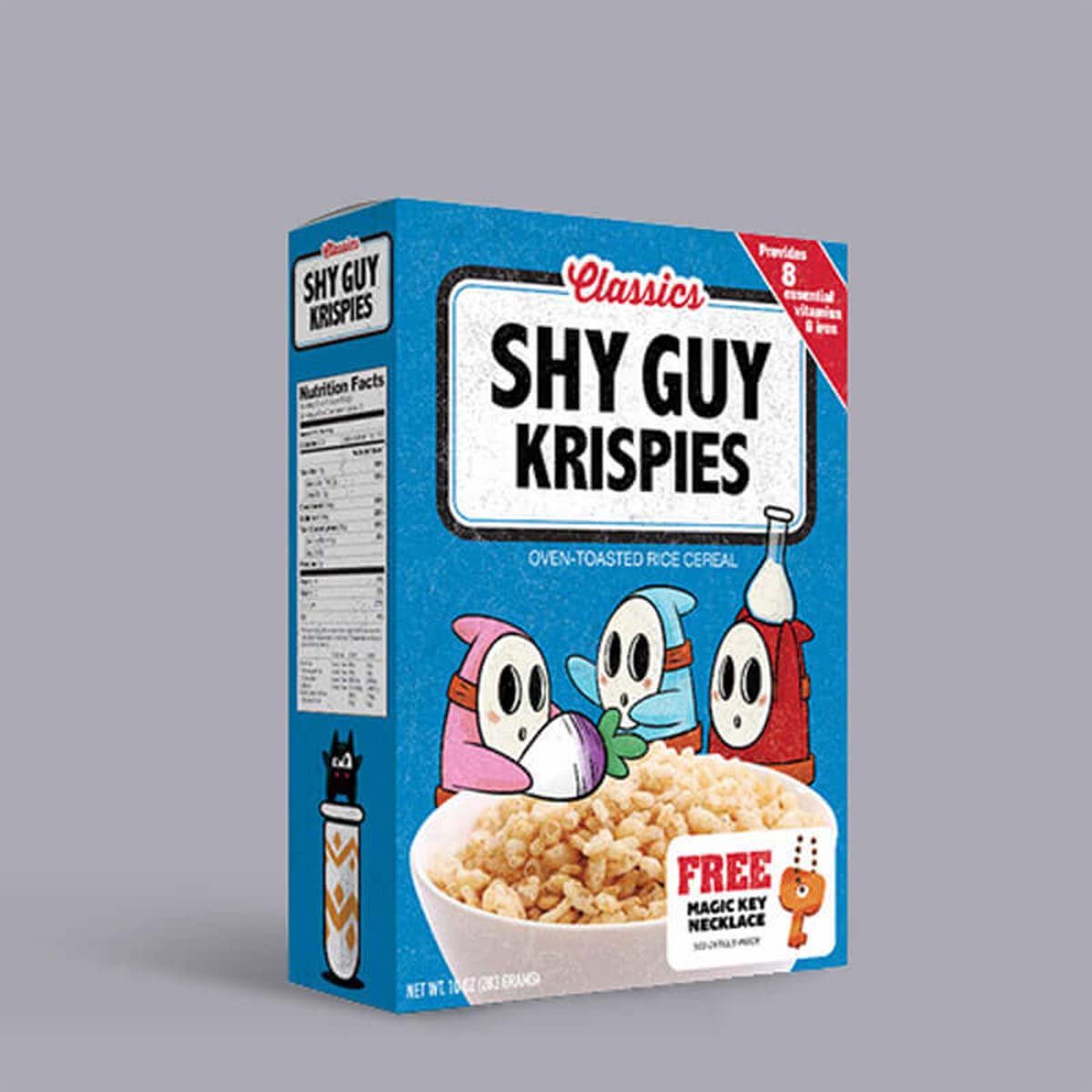 Blue Cereal Boxes