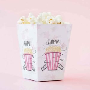 Custom Popcorn Boxes With Lids