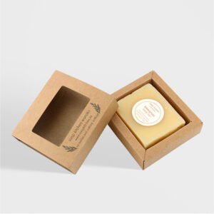 Custom Printed soap boxes with window
