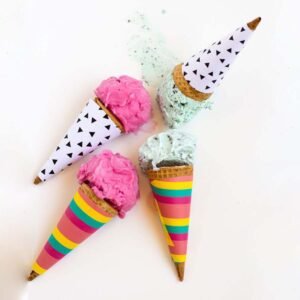 Custom Printed Two color cone sleeves