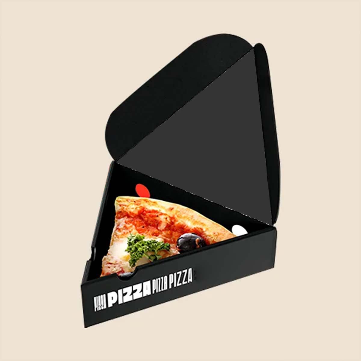 Custom Triangle Pizza Slice Boxes