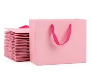 Pink Paper Bags 