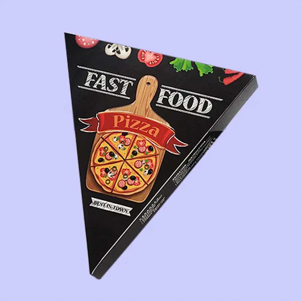 Custom Triangle Pizza Slice Boxes