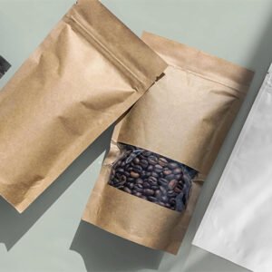 Window stand up pouches