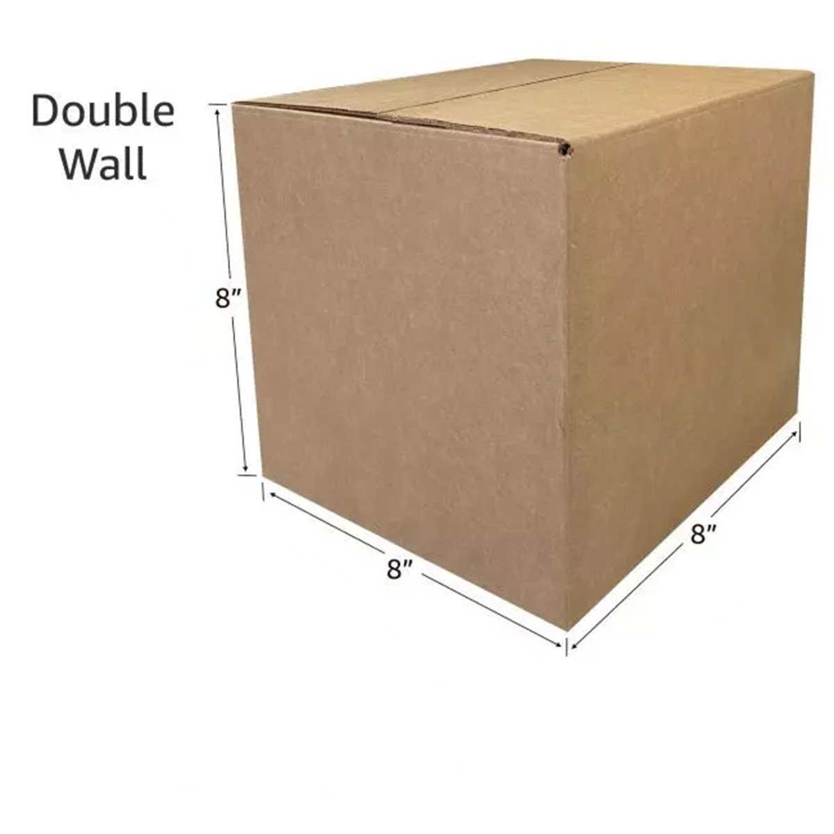 8 x 8 x 8″ 275lb. Heavy Duty Corrugated Boxes
