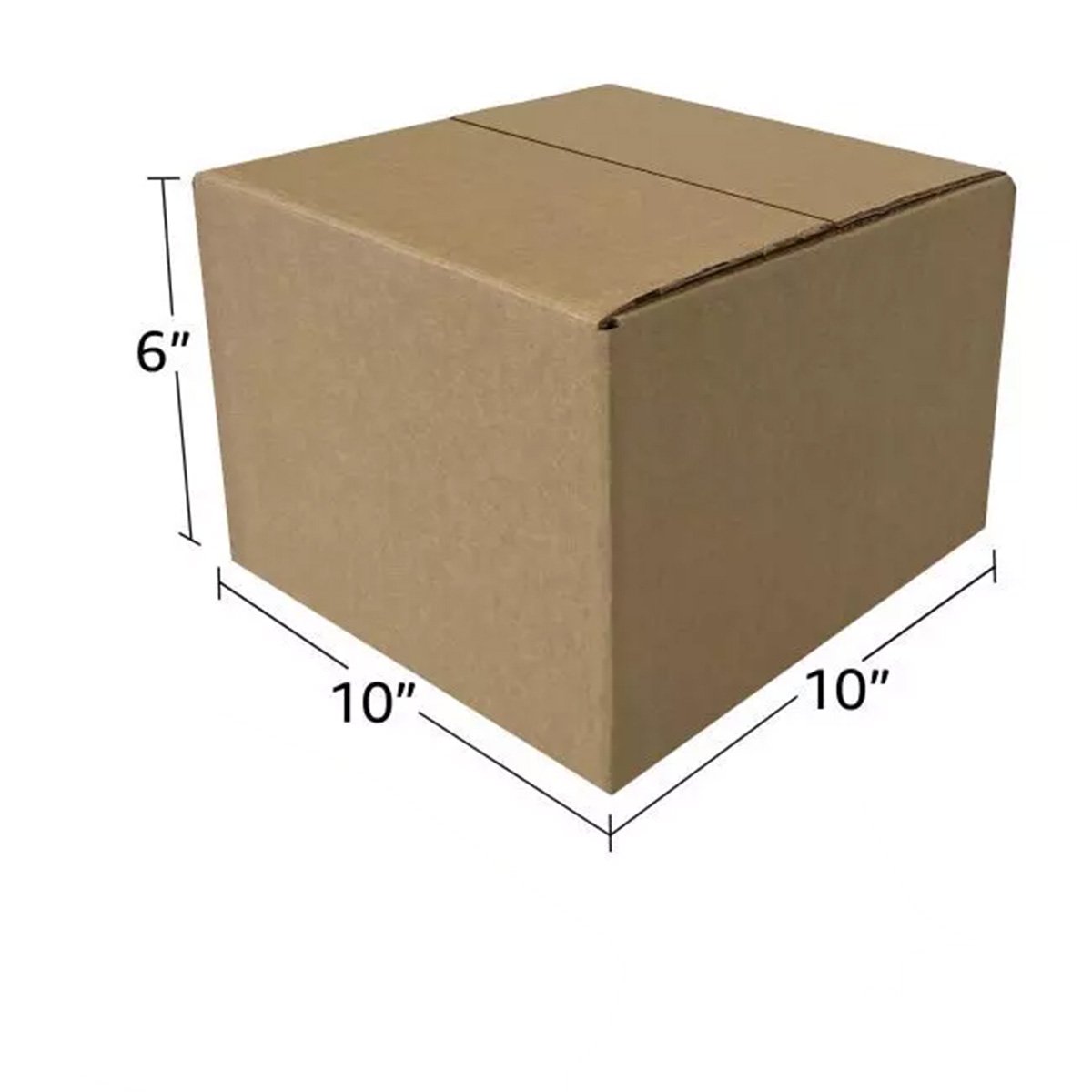 10 x 10 x 6″ Corrugated Boxes