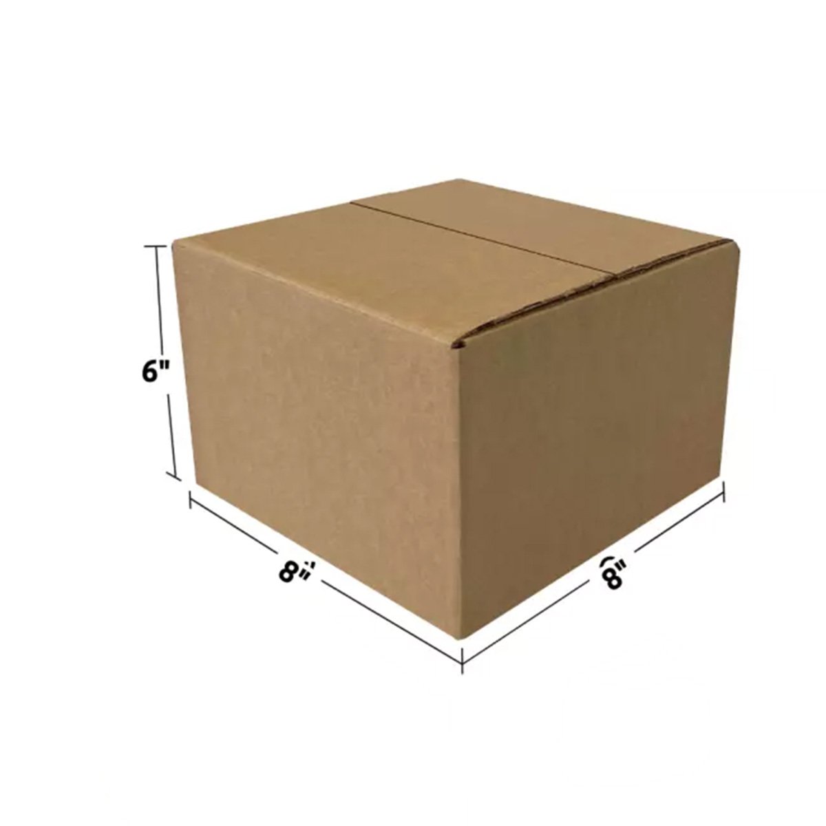 8 x 8 x 6″ Corrugated Boxes