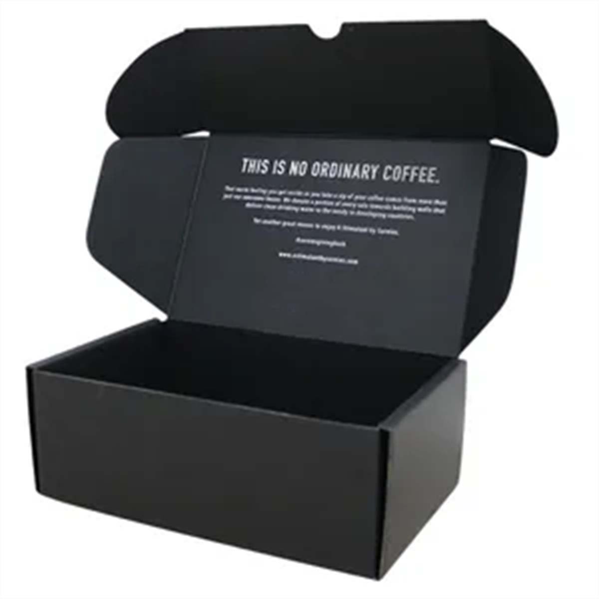 Black Cardboard Boxes