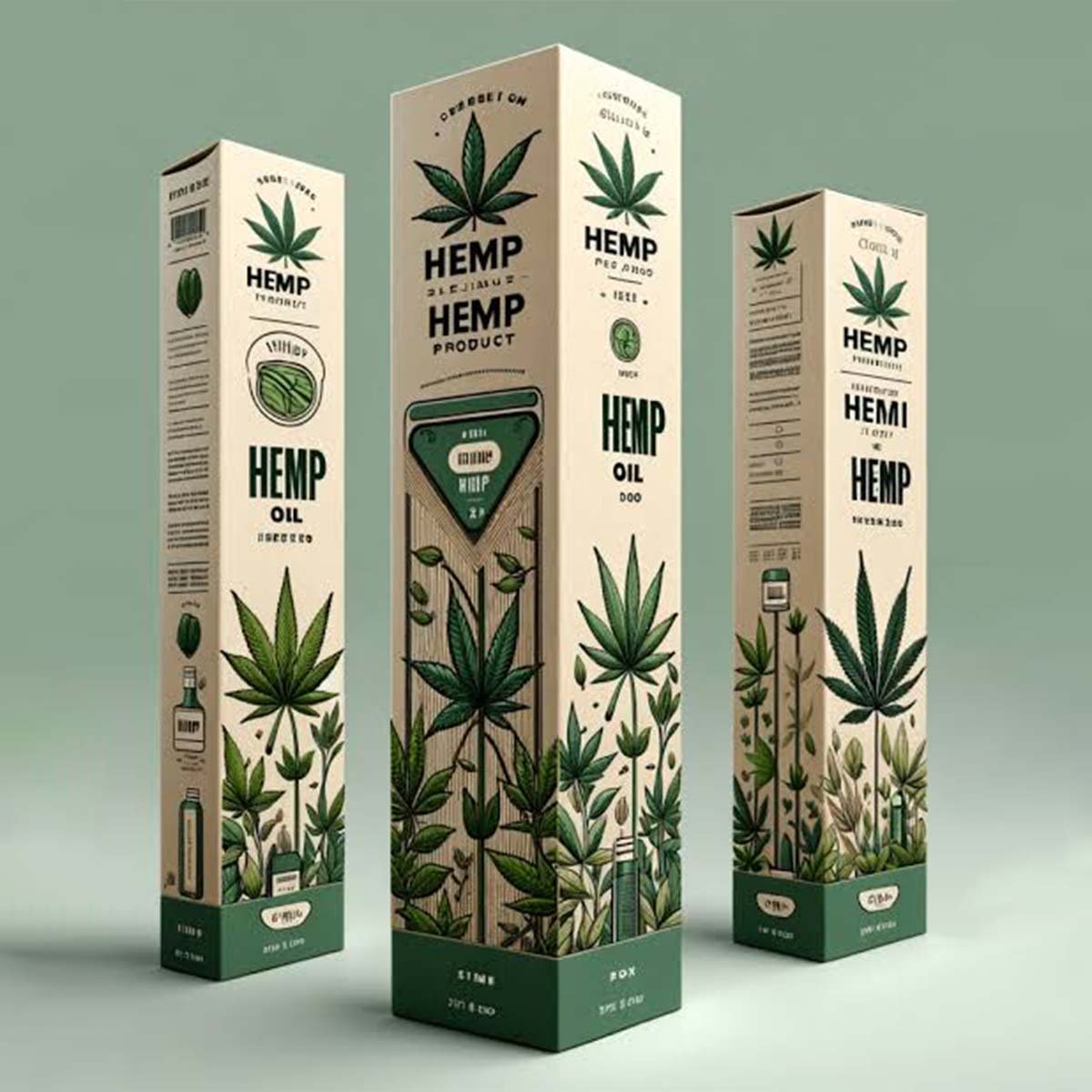 Hemp Cardboard Boxes