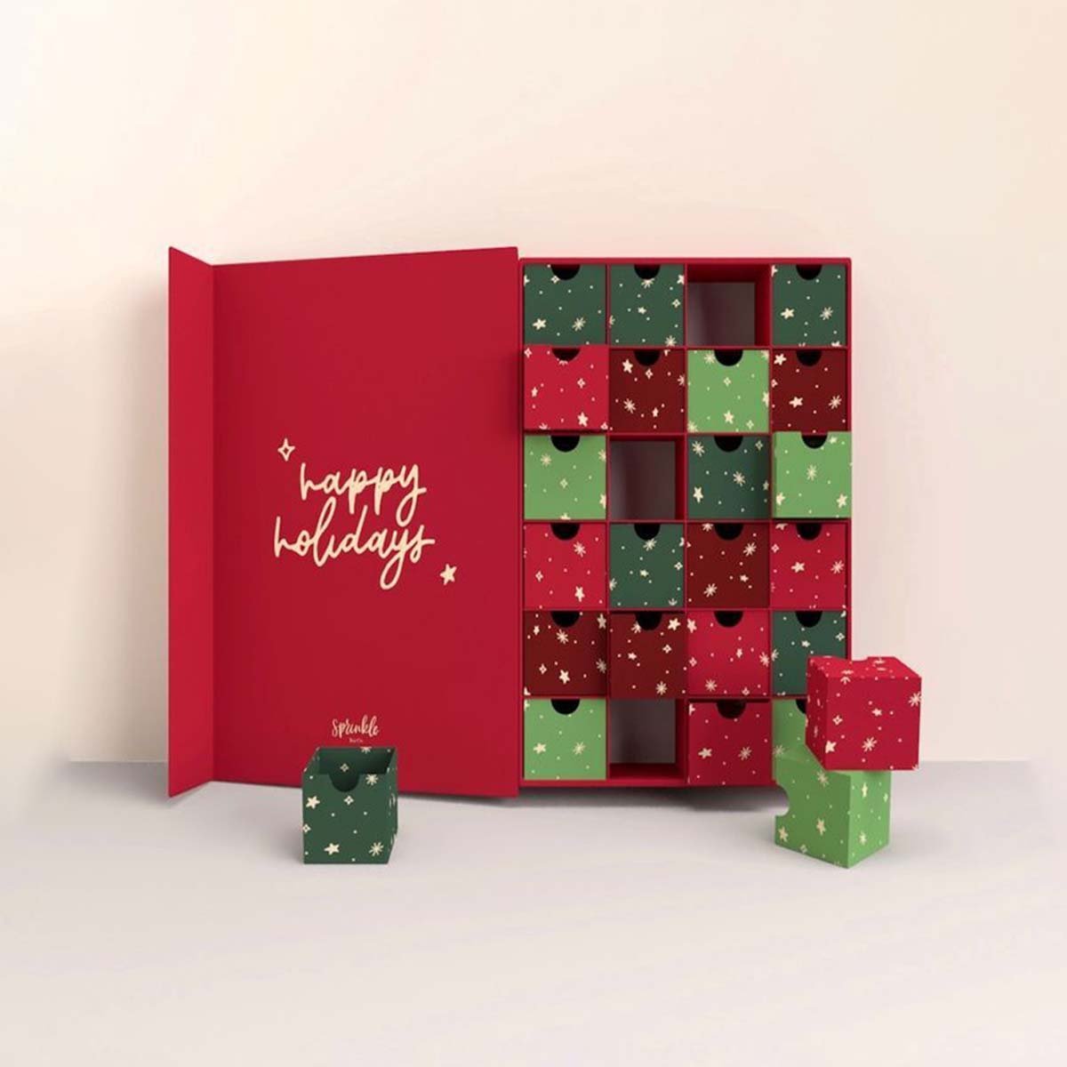Blank Advent Calendar Boxes