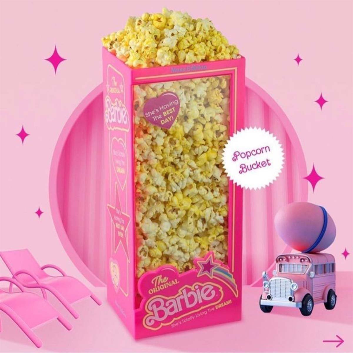 Barbie Popcorn Bucket 