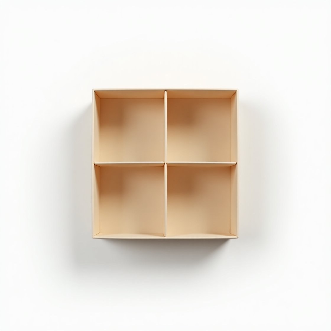 4 compartment candy box