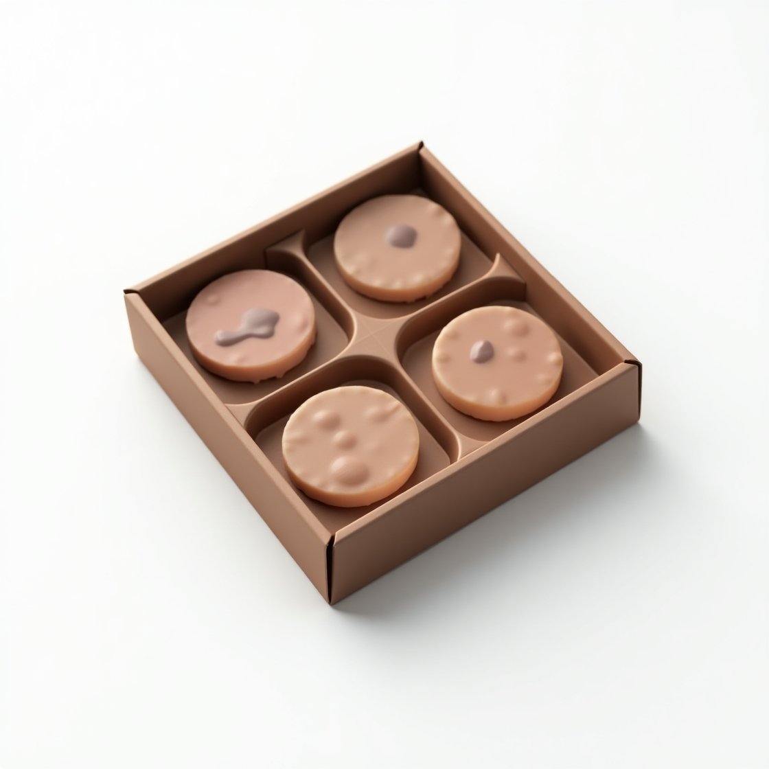 4 compartment candy box