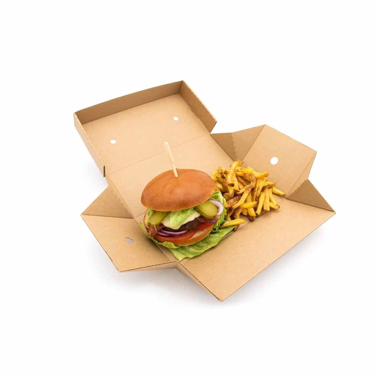Burger And Chip Boxes