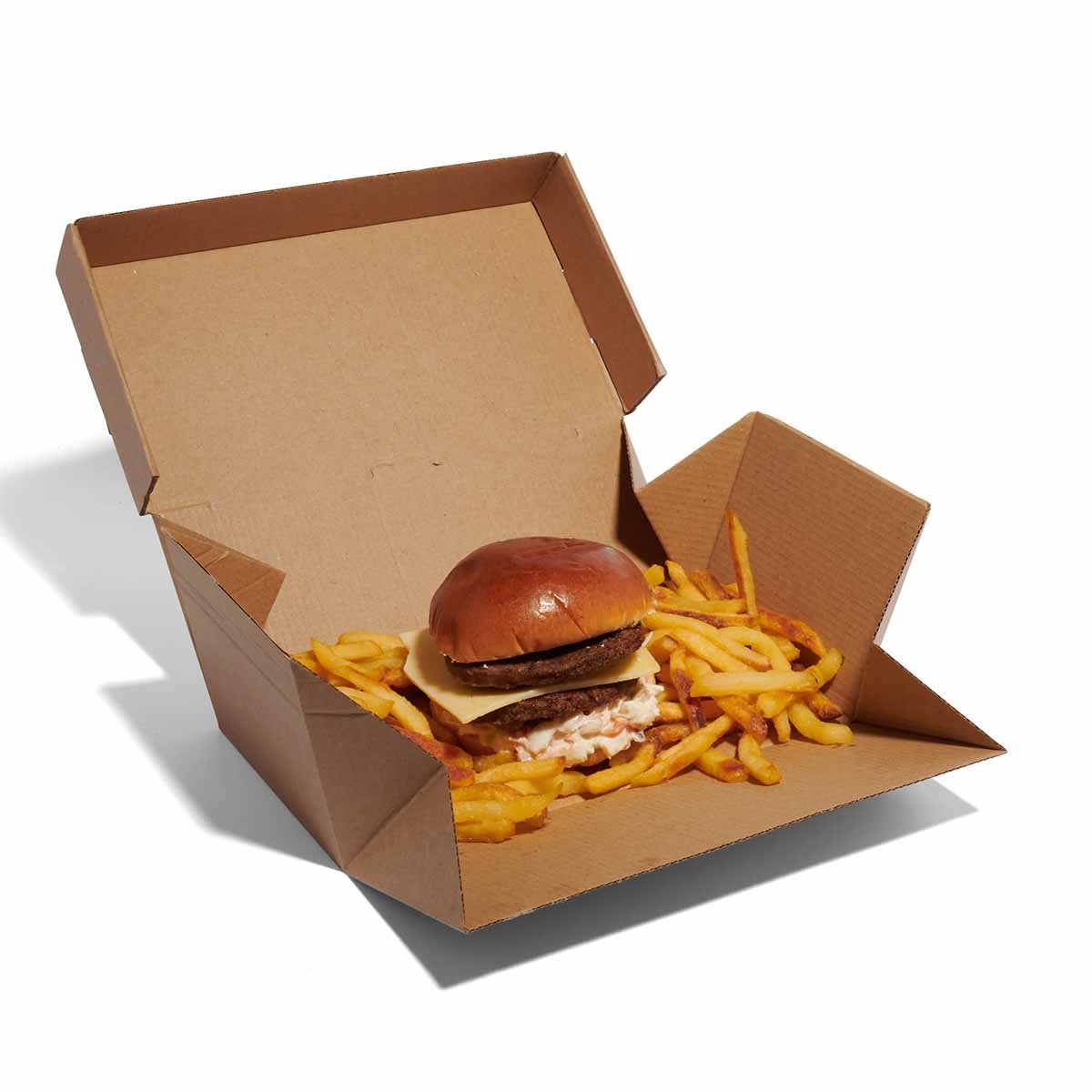 Burger And Chip Boxes