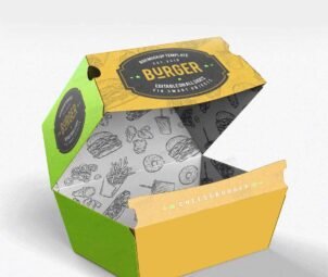 Printed Burger Boxes 