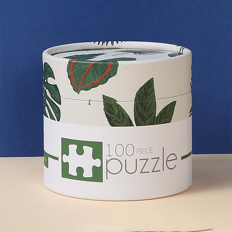 Paperboard Tube Packaging Puzzle Box