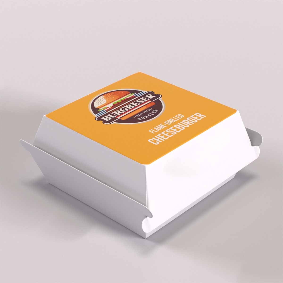 Printed Burger Boxes