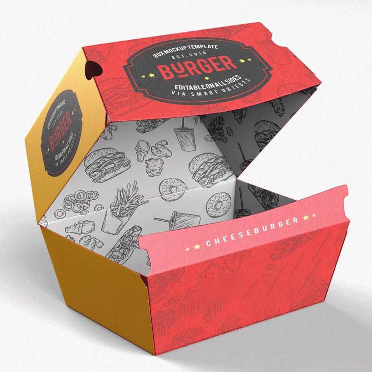 Large Burger Boxes