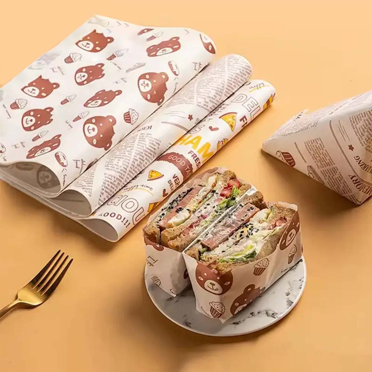 Custom Fish & Chips Paper