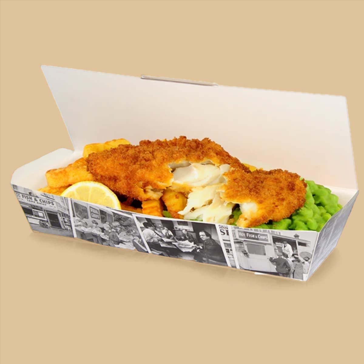 Custom Fish & Chips Paper