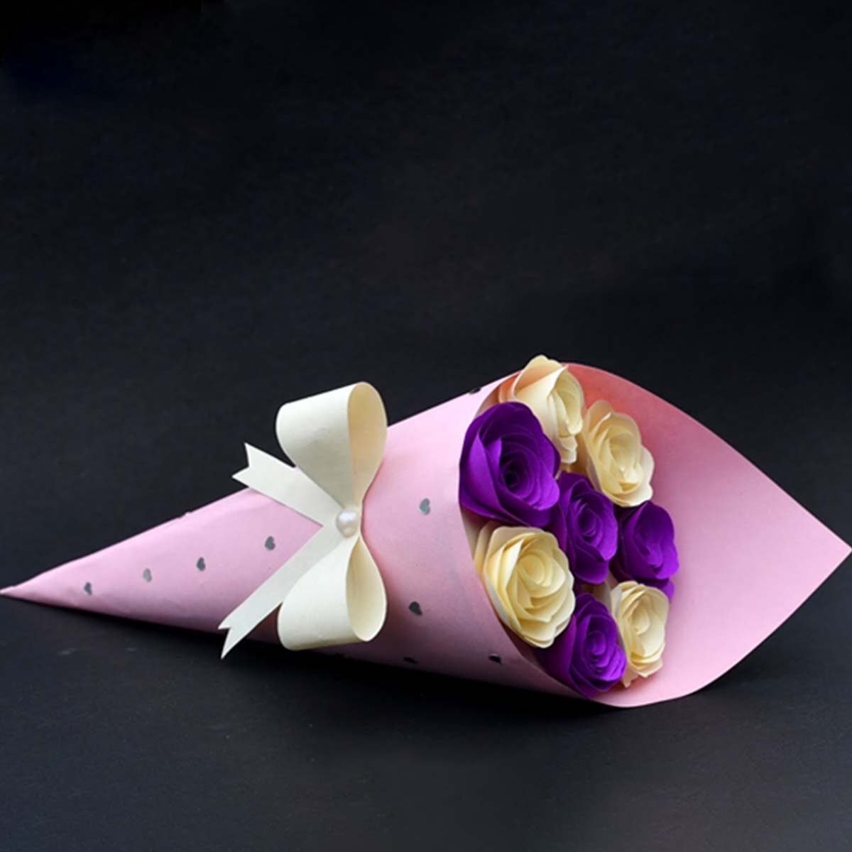 Custom Flower Bouquet Paper