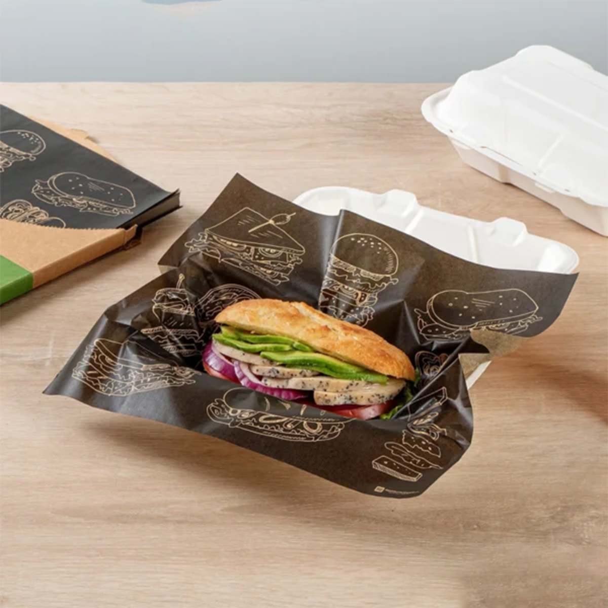Custom Food Basket Liners