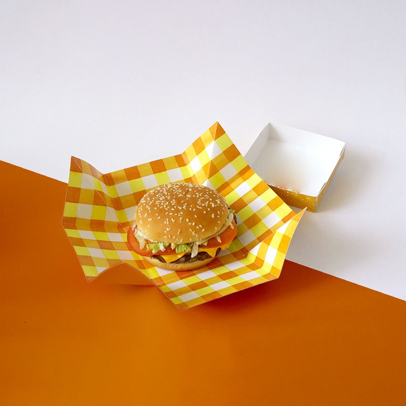 Custom Burger Paper
