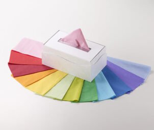 Multi Colored Tissue Paper 