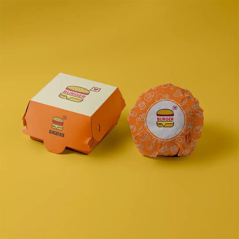 Custom Burger Paper